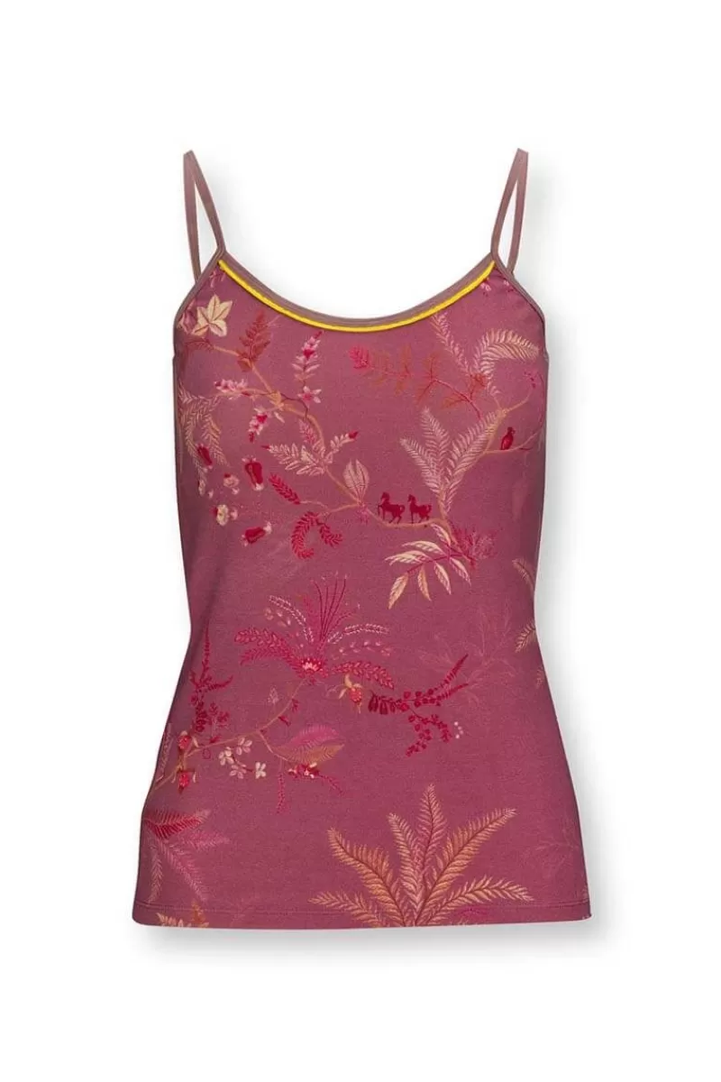 Hot Pip Studio Armelloses Top Isola Rosa