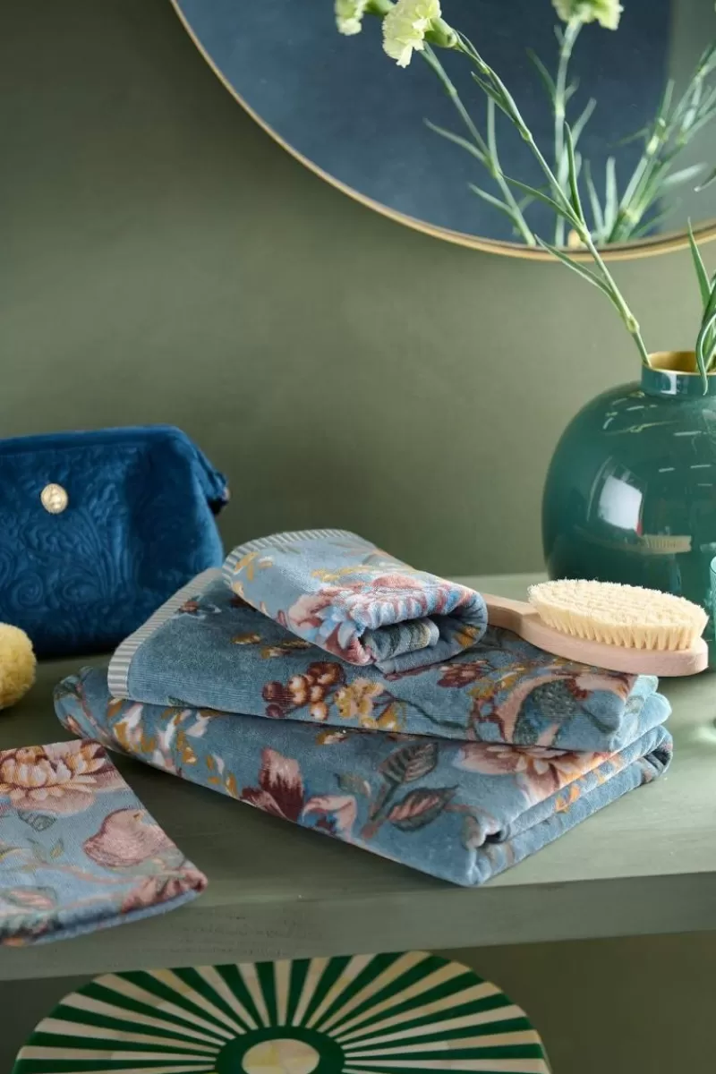 Discount Pip Studio Badetuch Secret Garden 55X100Cm Blau