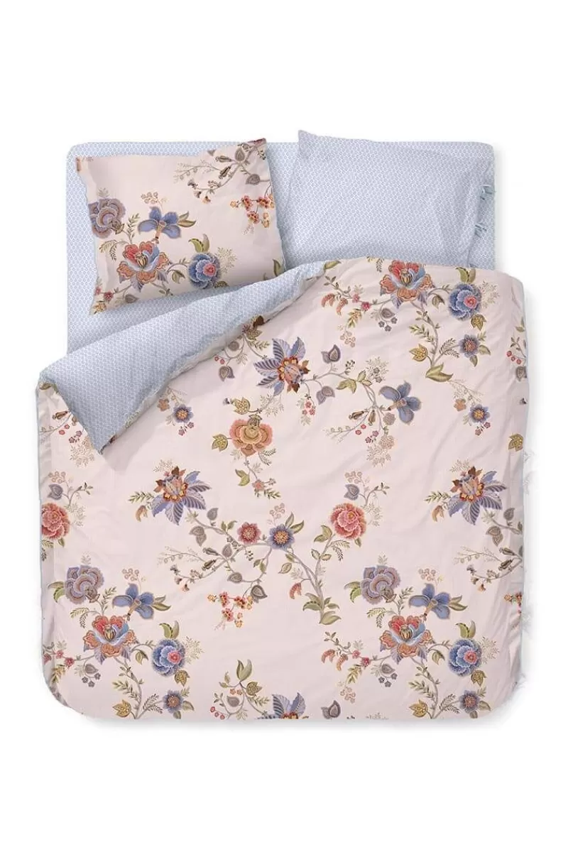 Cheap Pip Studio Bettbezug Cece Fiore Weis