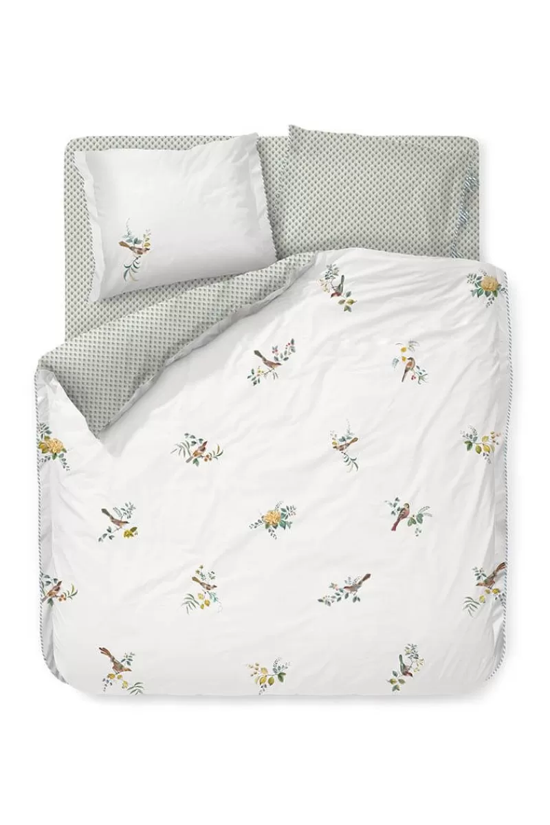 Store Pip Studio Bettbezug Little Birds Weiss