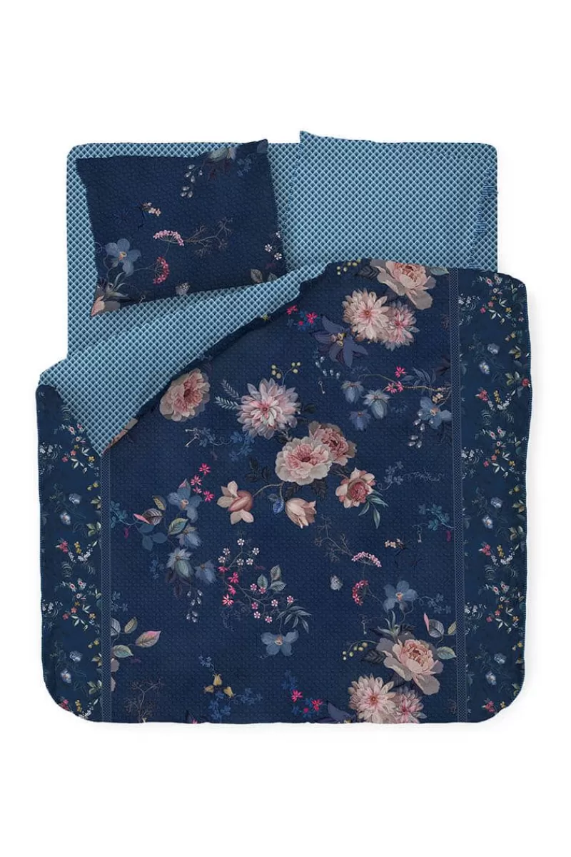 Fashion Pip Studio Bettbezug Tokyo Bouquet Dunkel Blau