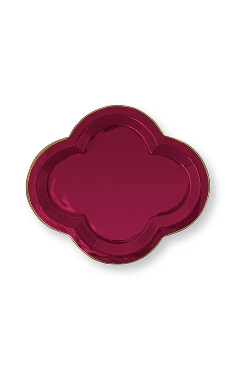 Store Pip Studio Fancy Schale Gross Dunkel Rosa