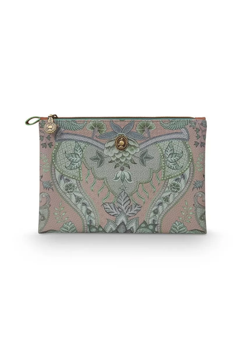 Sale Pip Studio Flaches Necessaire Medium Kyoto Festival Grun
