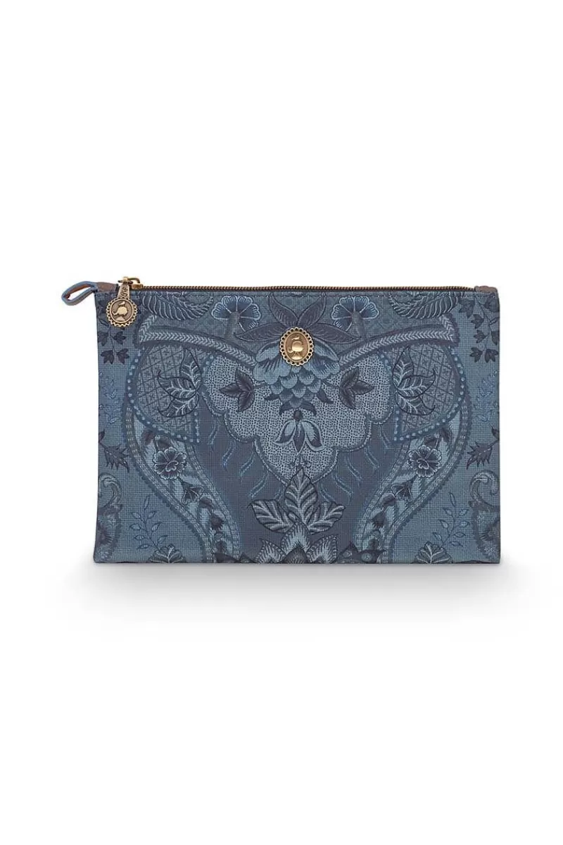 Outlet Pip Studio Flaches Necessaire Medium Kyoto Festival Blau