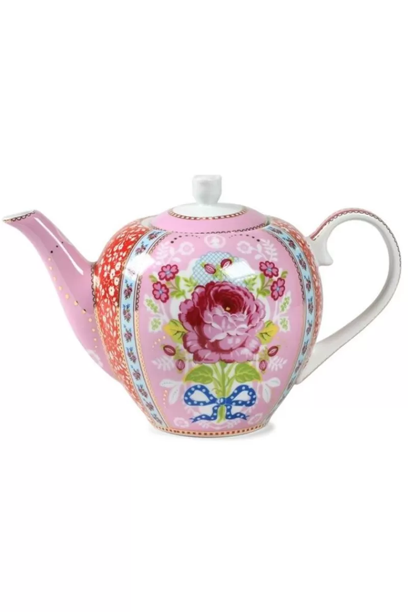 Best Sale Pip Studio Floral Teekanne Rosa