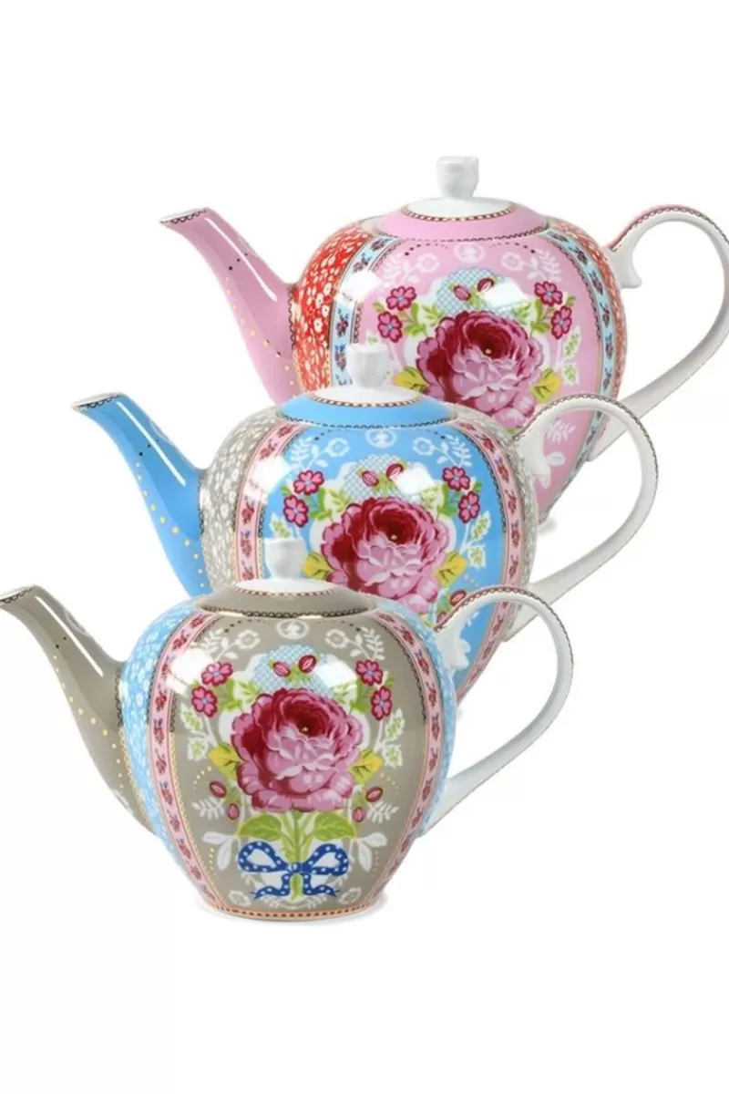 Best Sale Pip Studio Floral Teekanne Rosa