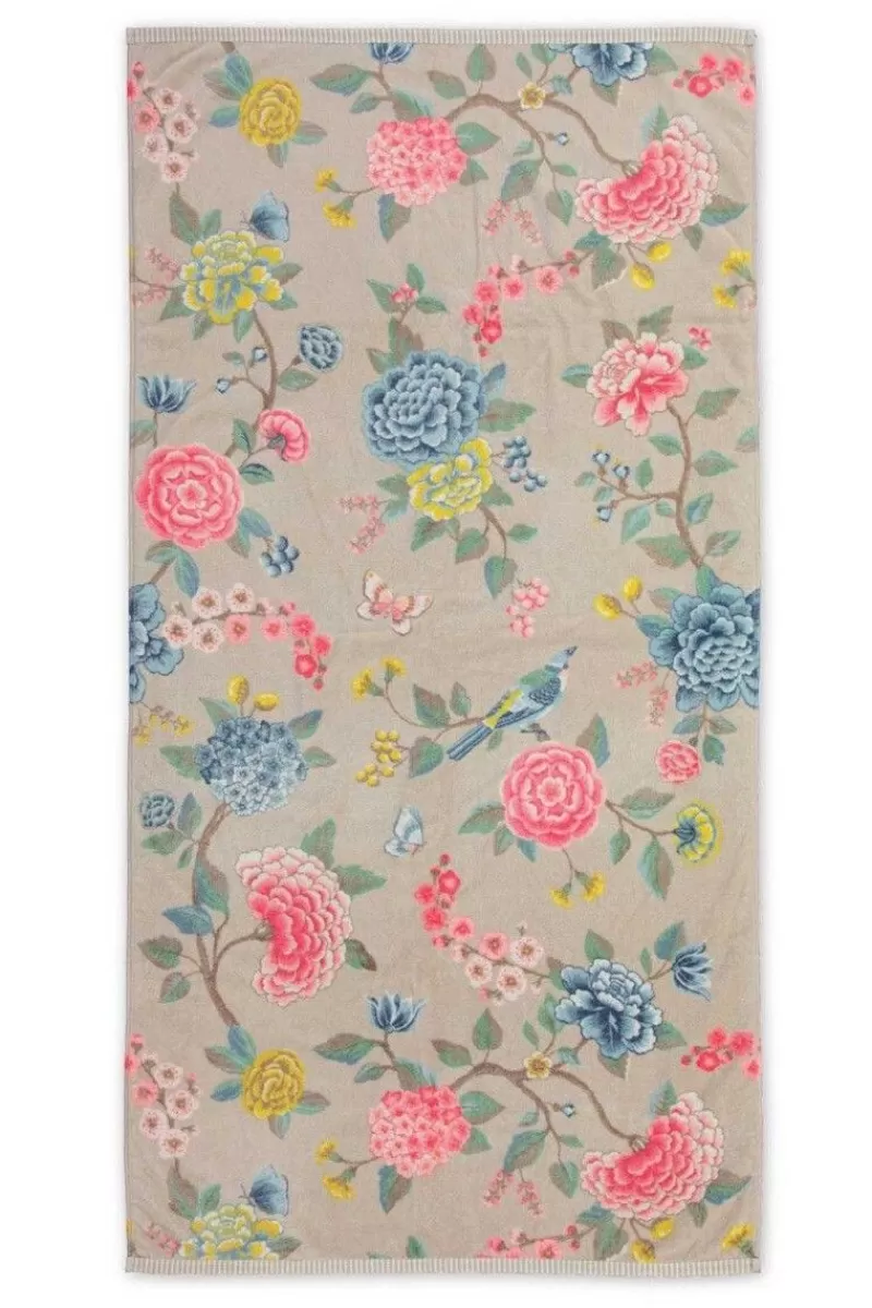 Store Pip Studio Grose Handtuch Good Evening 70X140 Cm Khaki