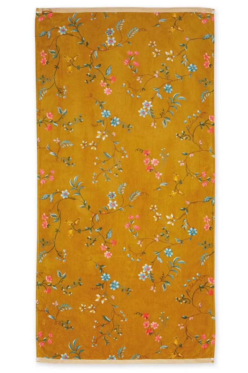 Flash Sale Pip Studio Grose Handtuch Les Fleurs 70X140 Cm Gelb