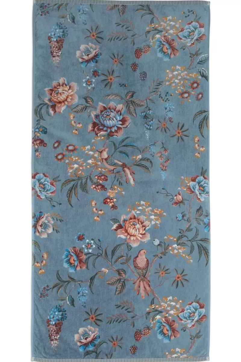 Flash Sale Pip Studio Grose Handtuch Secret Garden 70X140Cm Blau