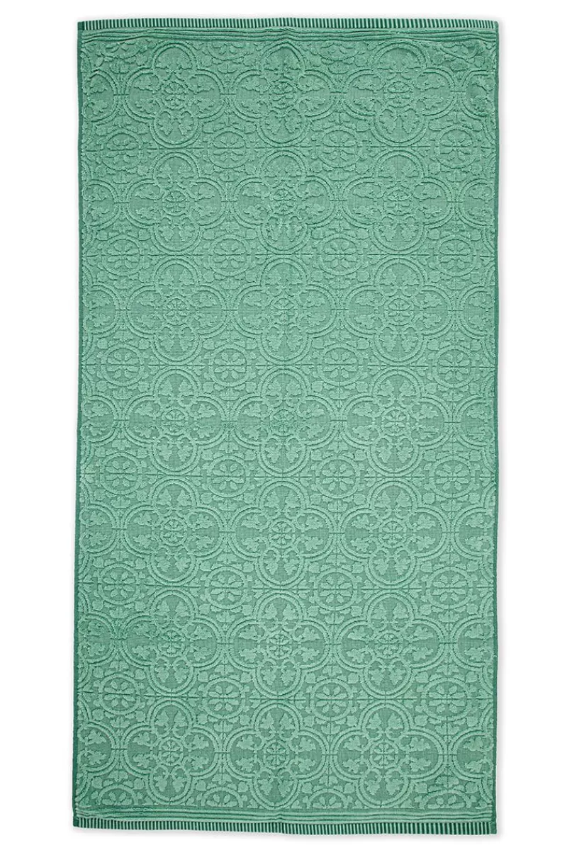 Discount Pip Studio Grose Handtuch Tile De Pip 70X140 Cm Grun