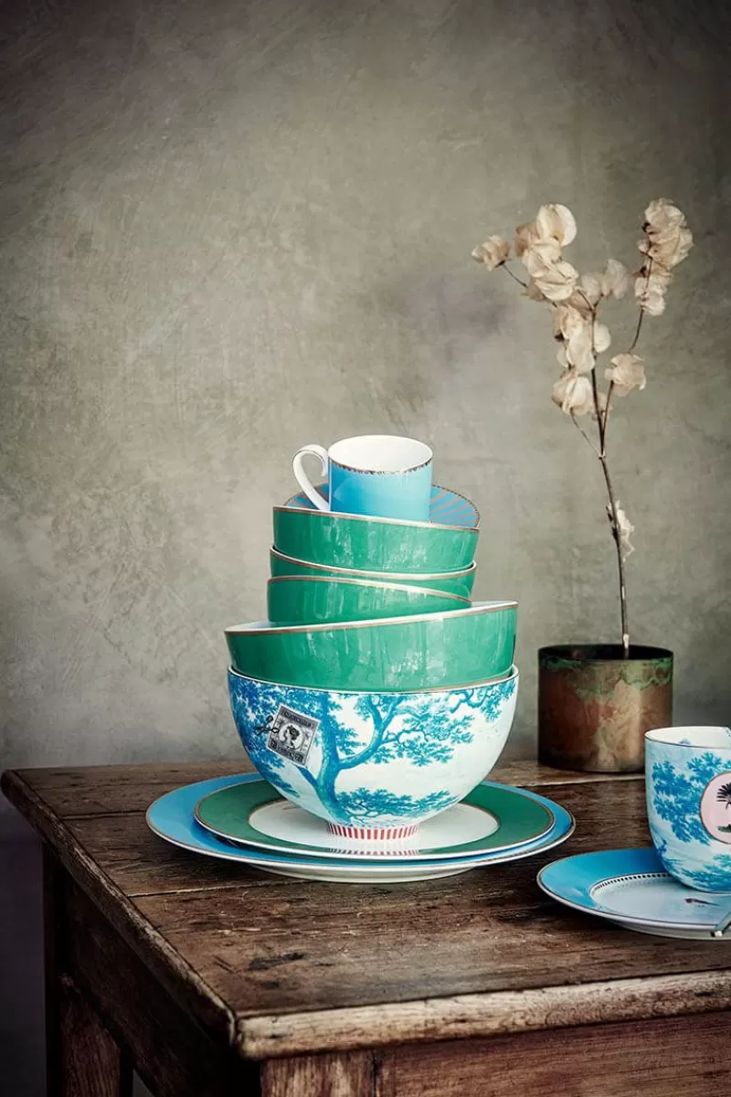 Hot Pip Studio Heritage Tasse Large Boot Aqua Blau