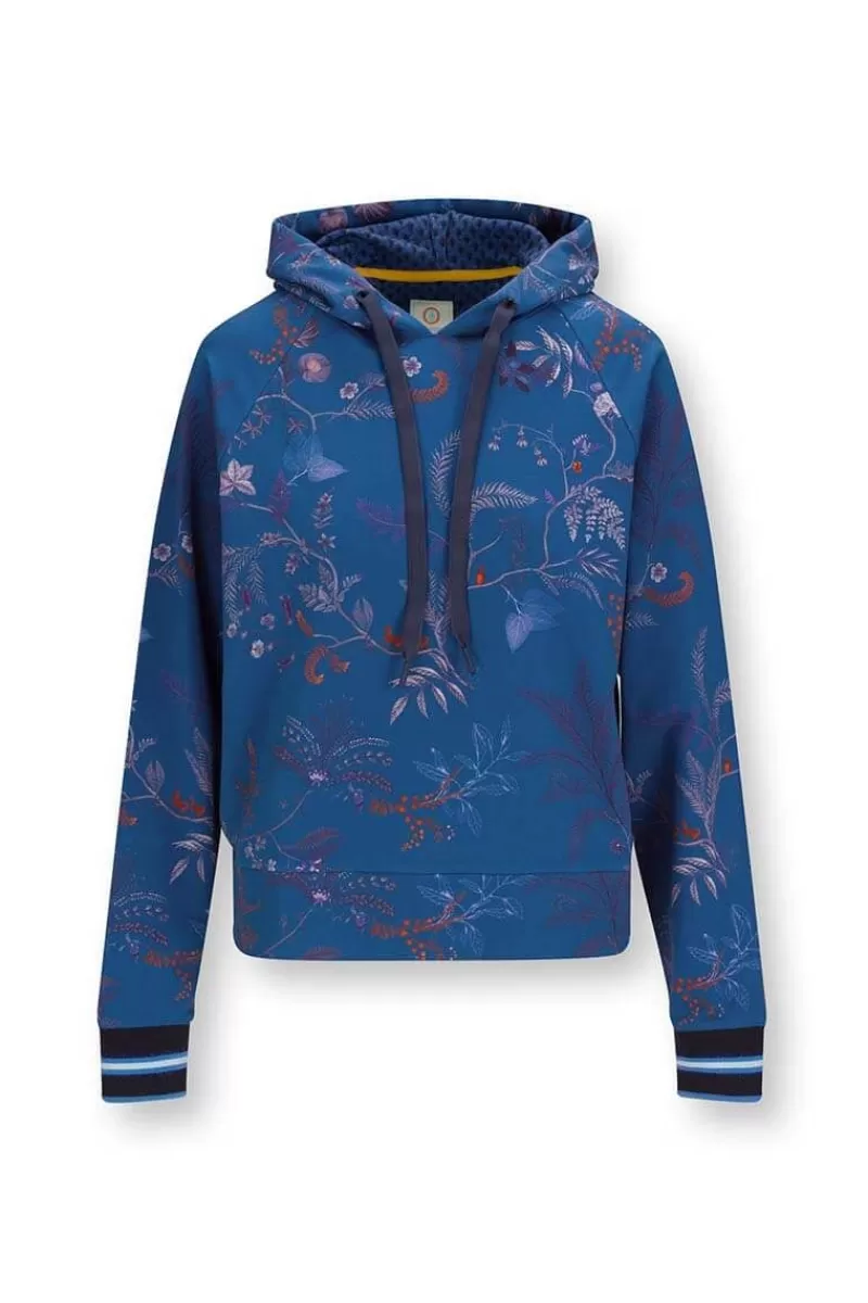 Flash Sale Pip Studio Hoodie Lange Armel Isola Blau