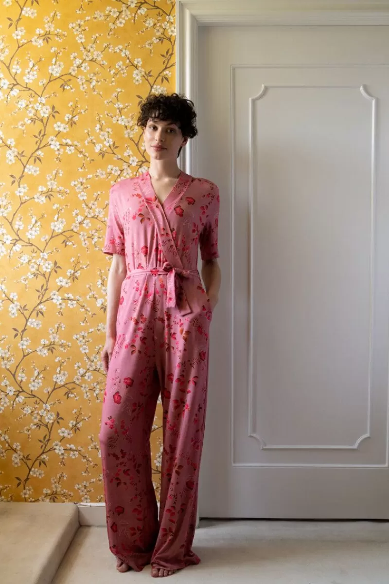Hot Pip Studio Jumpsuit Tokyo Blossom Rosa