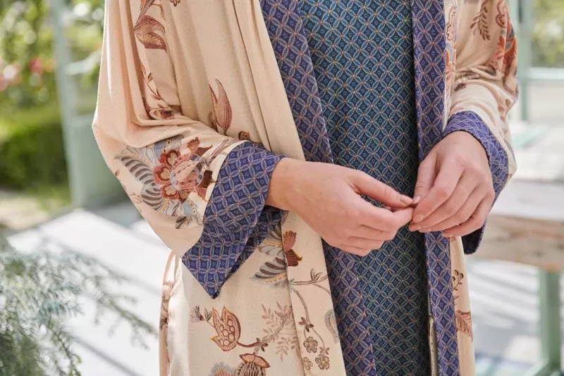New Pip Studio Kimono Cece Fiore Weis