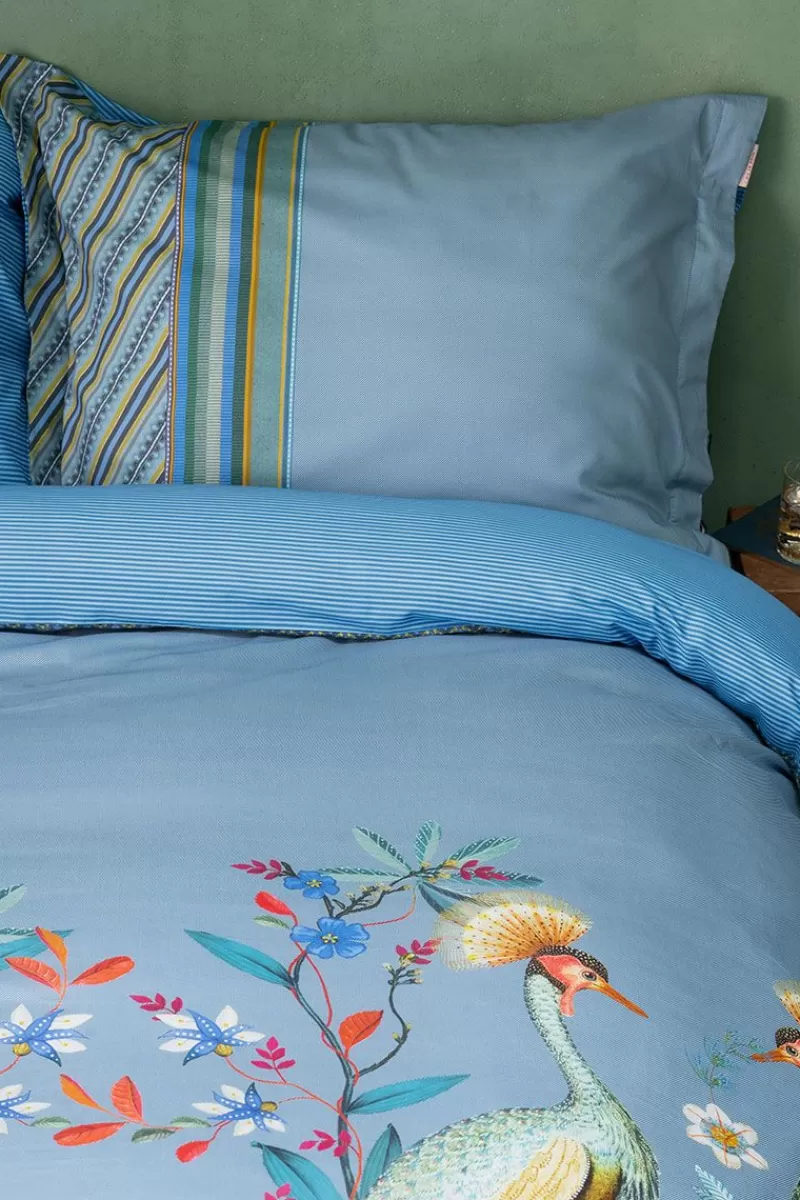 Fashion Pip Studio Kissenbezug Flirting Birds Blau