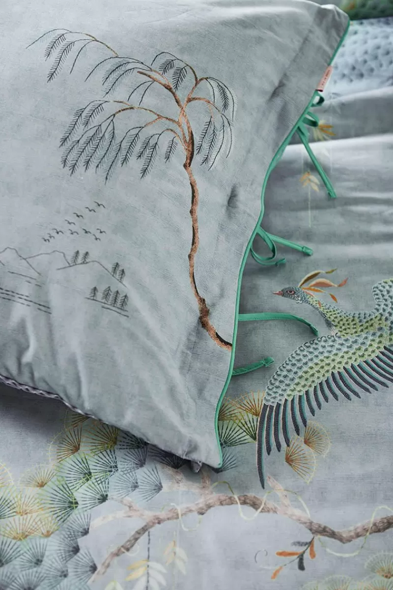 Outlet Pip Studio Kissenbezug Japonica Blau
