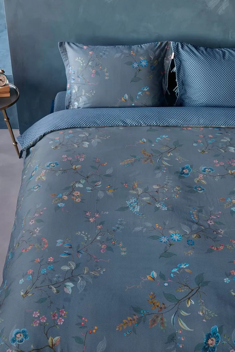 New Pip Studio Kissenbezug Kawai Flower Blau
