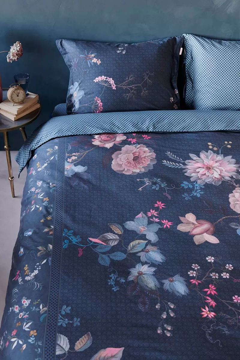 Flash Sale Pip Studio Kissenbezug Tokyo Bouquet Dunkel Blau