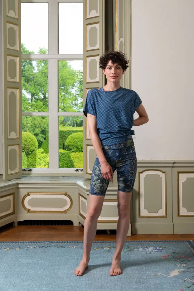 Clearance Pip Studio Kurze Sporthose Japanese Garden Blau