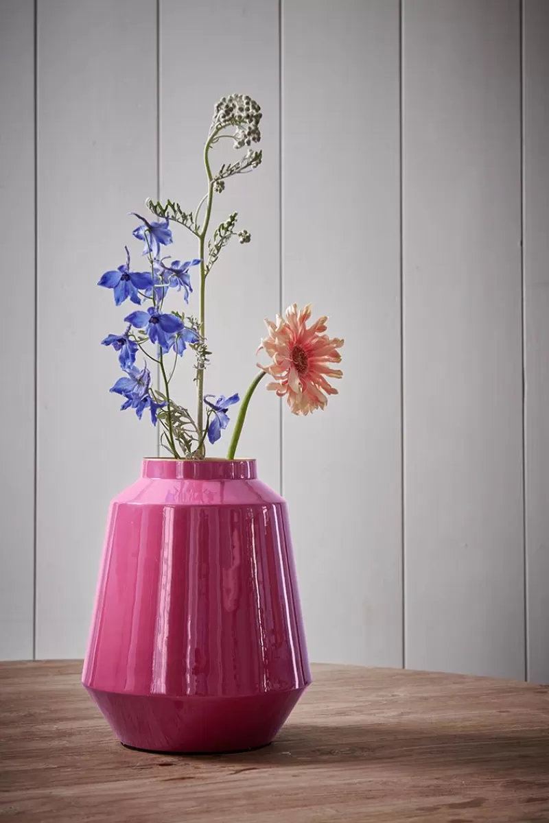 Best Pip Studio Metall Vase Rosa 29 Cm