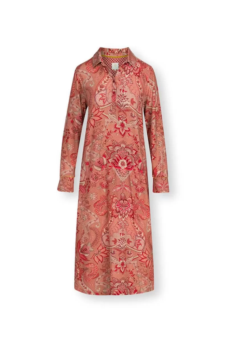 Outlet Pip Studio Nachthemd Lange Armel Kyoto Festival Terra Rosa