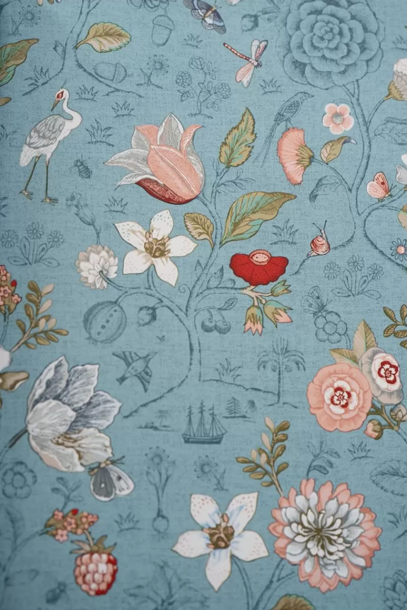 Shop Pip Studio Spring To Life Vliestapete Meeres Blau