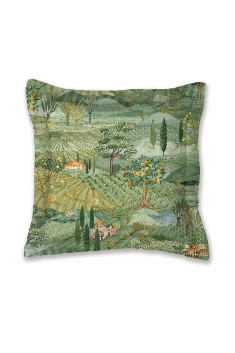 Best Pip Studio Quadratisches Zierkissen Toscana Grun