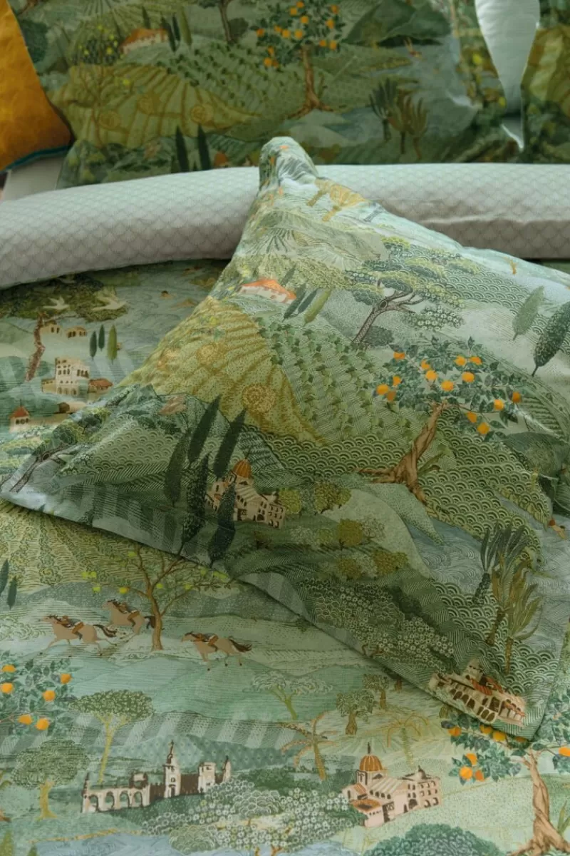 Best Pip Studio Quadratisches Zierkissen Toscana Grun