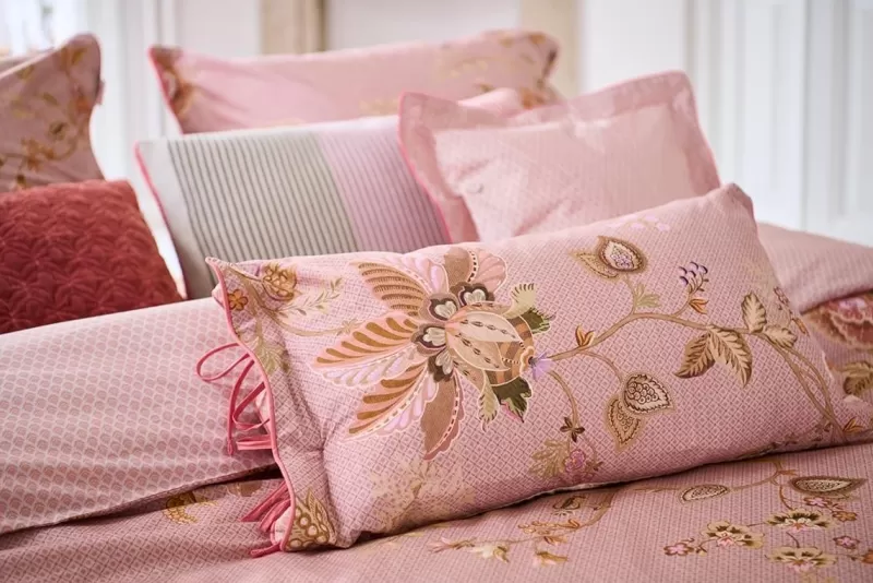 Sale Pip Studio Rechteckige Zierkissen Cece Fiore Rosa