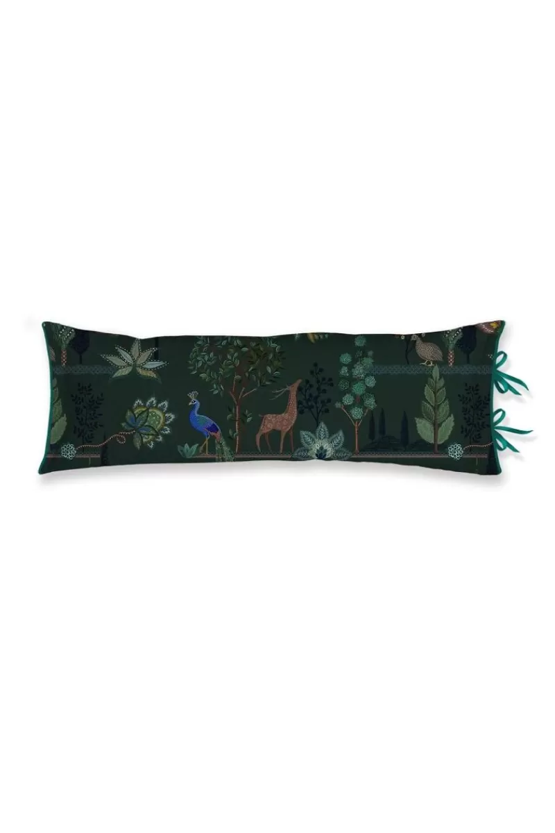 Sale Pip Studio Rechteckige Zierkissen Lang Alberi Dunkelgrun