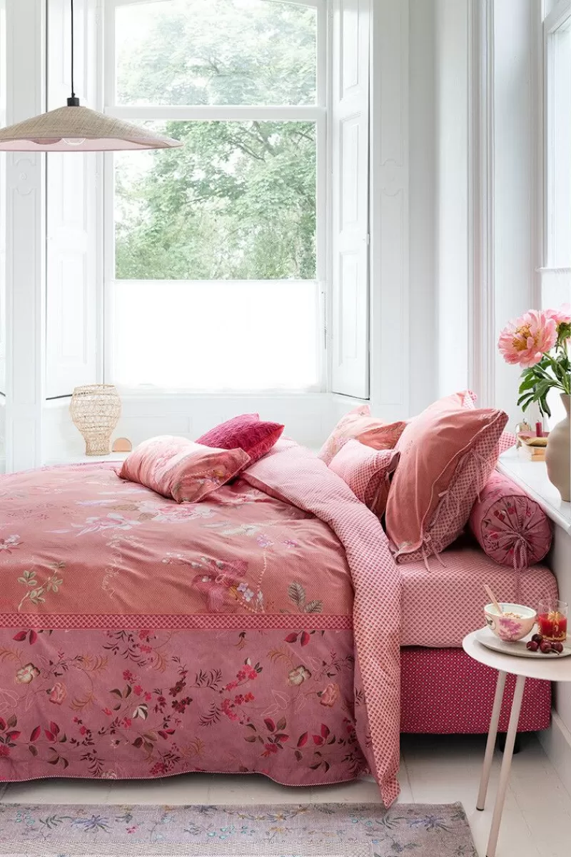 Cheap Pip Studio Rechteckige Zierkissen Lang Tokyo Bouquet /Terra Rosa