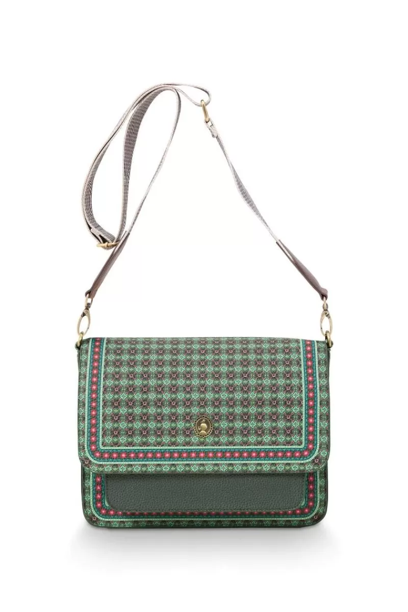 Clearance Pip Studio Schultertasche Clover Grun