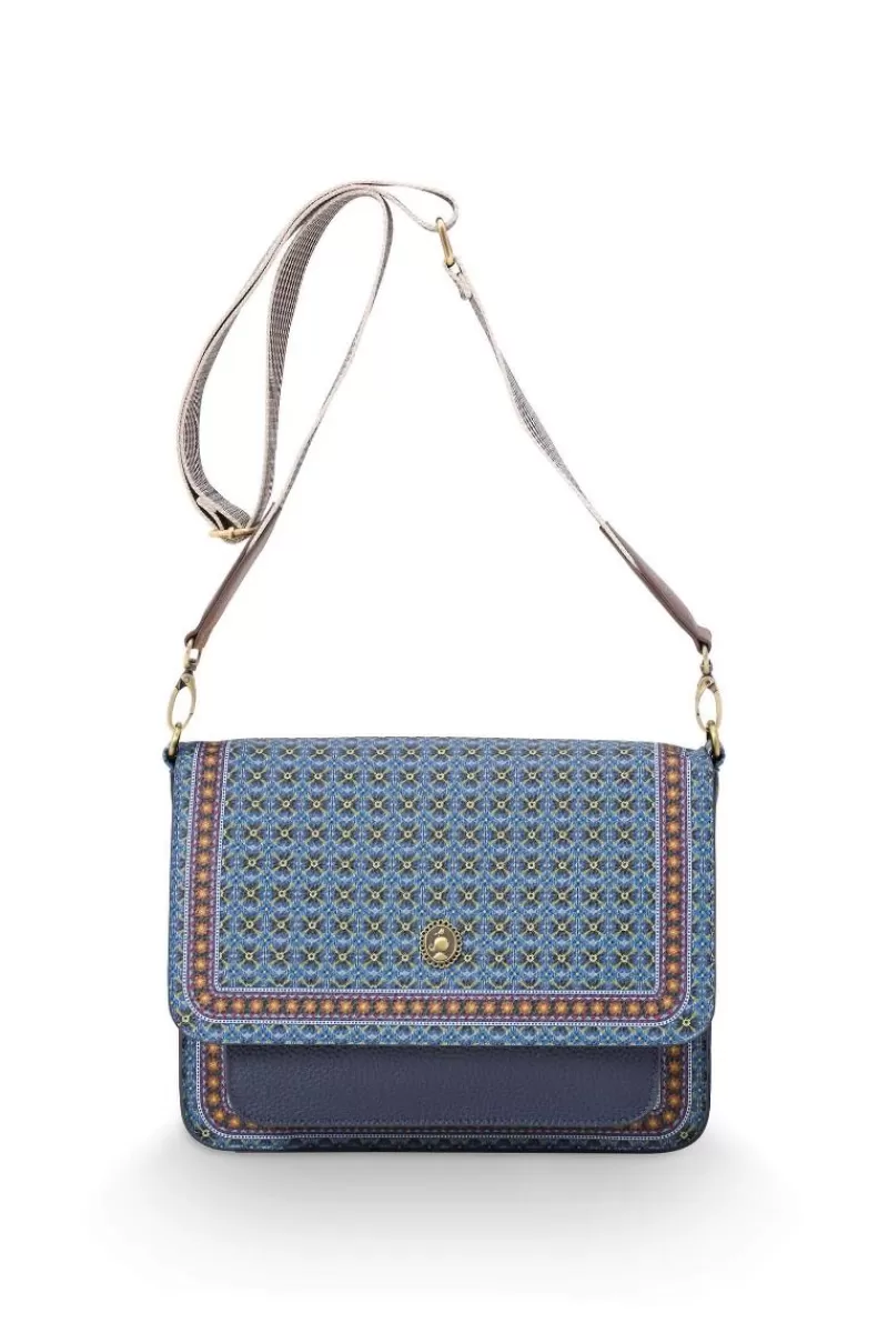New Pip Studio Schultertasche Clover Blau