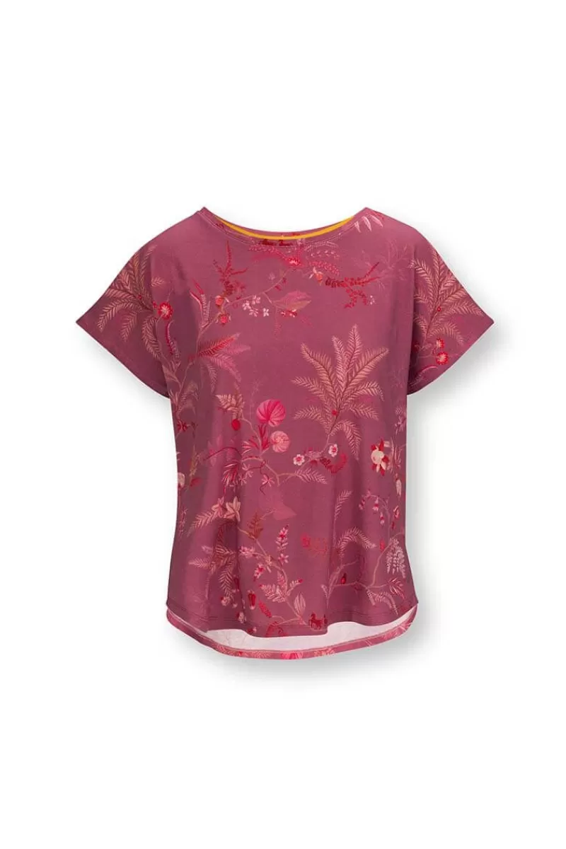 Hot Pip Studio Sport Top Kurze Armel Isola Rosa