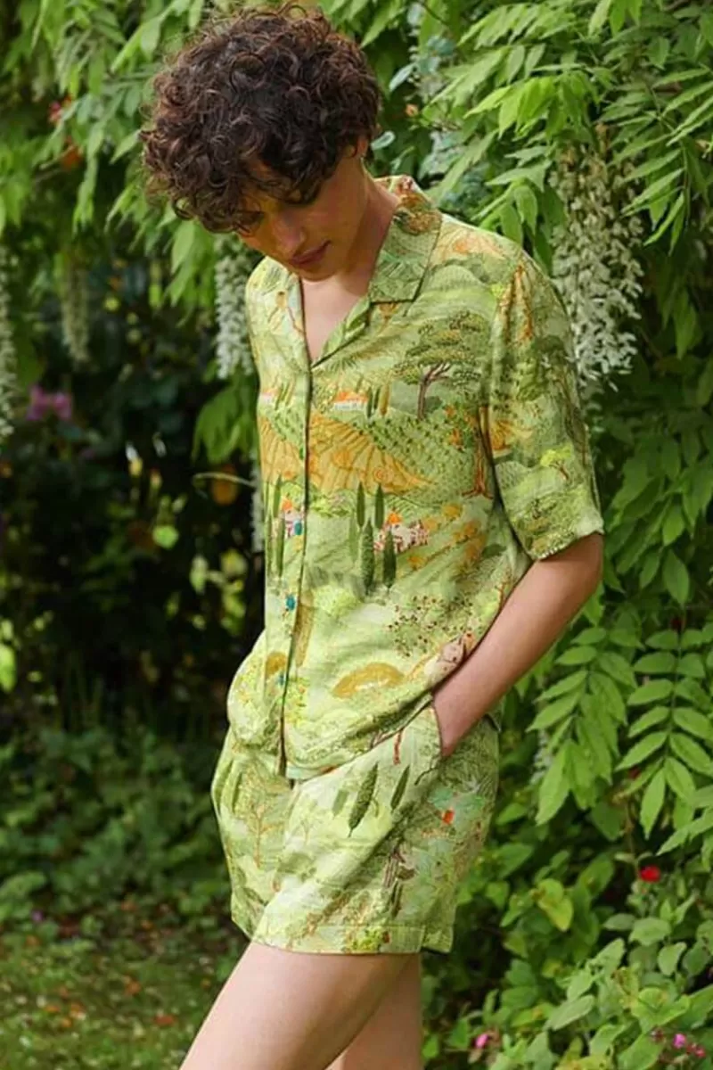 Shop Pip Studio Top Kurze Armel Toscana Grun
