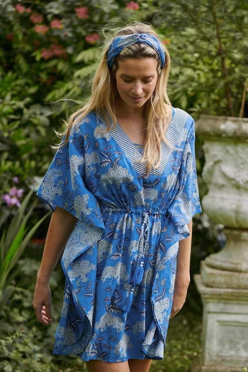 Flash Sale Pip Studio Tunic Flora Firenze Kobalt Blau