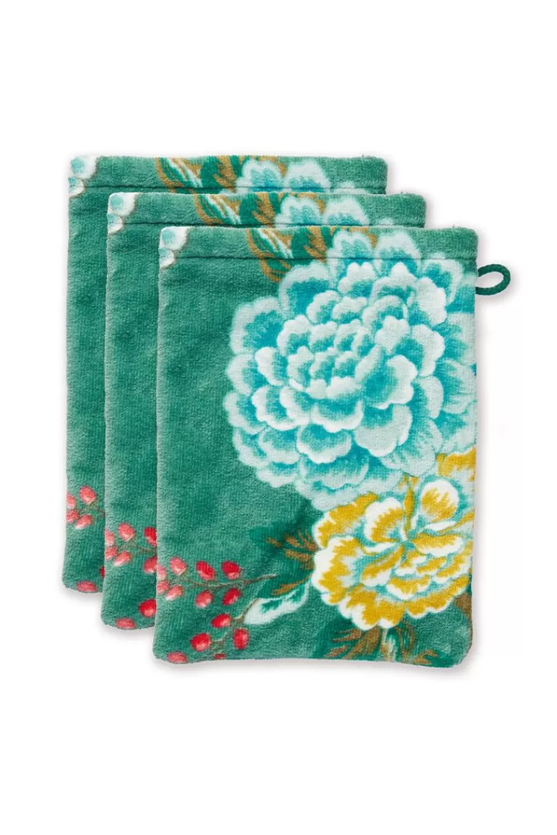 Sale Pip Studio Waschlappen Set/3 Good Evening 16X22 Cm Grun
