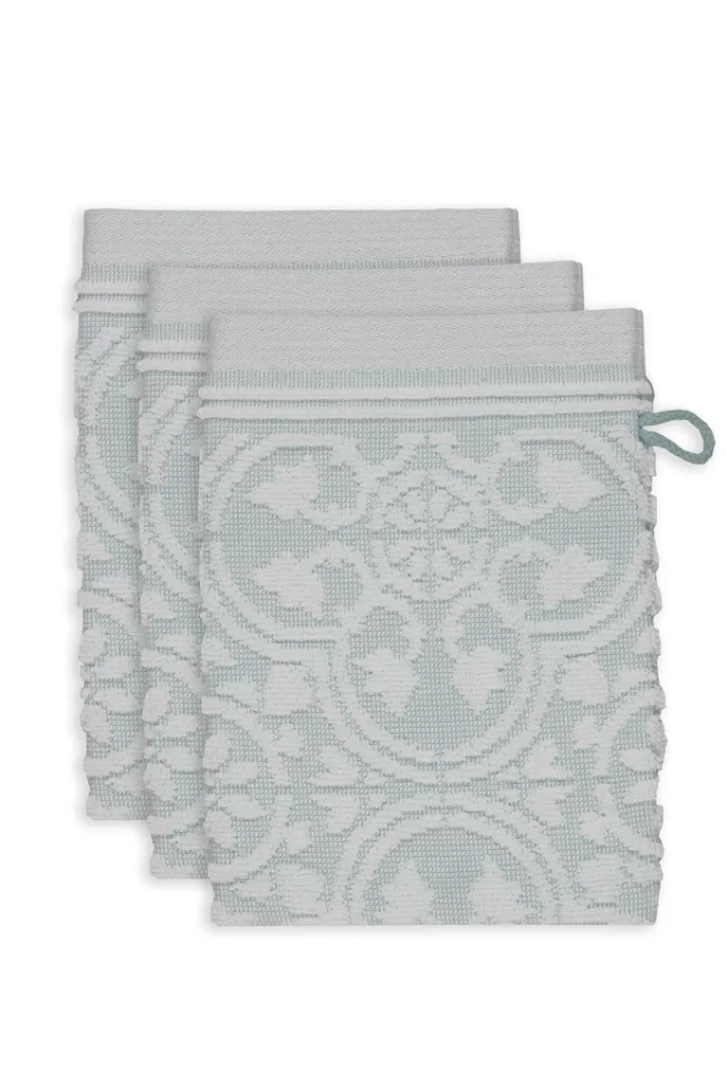 Cheap Pip Studio Waschlappen Set/3 Tile De Pip Hell 16X22 Cm Blau