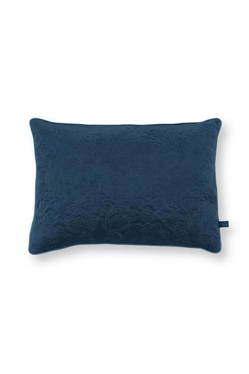 Store Pip Studio Zierkissen Quiltey Days Dunkel Blau